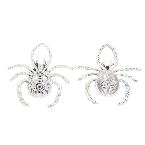 Vintage Alloy Spider Pendant Charm For DIY Jewelry Accessories And Necklace Making