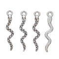 Vintage Alloy Snake Pendant Charm For DIY Jewelry Accessories And Bracelet Making view 3