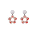 Dopamine Cherry Butterfly Heart Flower Acrylic Drop Dangle Sweet Summer Fashion Earrings view 5