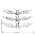 Antique Silver Zinc Alloy Bat Charm Pendant No.426741 for DIY Necklace Bracelet Jewelry Making view 1