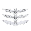 Antique Silver Zinc Alloy Bat Charm Pendant No.426741 for DIY Necklace Bracelet Jewelry Making view 2