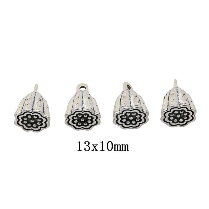 Antique Silver Zinc Alloy Shower Head Charm Pendant for DIY Necklace Bracelet Jewelry Making