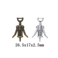 Zinc Alloy Corkscrew Charm Pendant for DIY Necklace Bracelet Jewelry Making view 1