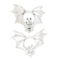 Antique Silver Zinc Alloy Bat Charm Pendant No.253980 for DIY Necklace Bracelet Jewelry Making view 2