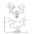 Antique Silver Zinc Alloy Bat Charm Pendant No.253980 for DIY Necklace Bracelet Jewelry Making view 1