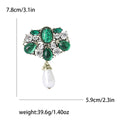 Alloy Rhinestone Baroque Brooch Pin For Women's Fashion Clothing Decoration view 6