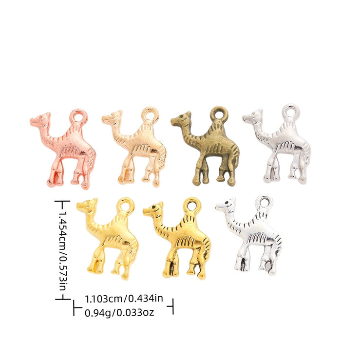 Zinc Alloy Camel Charm Pendant for DIY Necklace Bracelet Jewelry Making