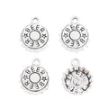 Antique Silver Zinc Alloy Bottle Cap Charm Pendant for DIY Necklace Bracelet Jewelry Making view 2