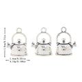 Antique Silver Zinc Alloy Teapot Charm Pendant No.664839 for DIY Necklace Bracelet Jewelry Making view 1