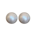 French Vintage Geometric Faux Pearl Stud Earrings For Women Light Luxury Court Style view 5