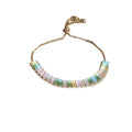 Gold Plated Copper Zircon Sun Heart Bangle For Women, Sweet Light Luxury Jewelry view 5