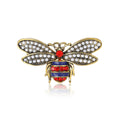 Alloy Pearl Bee Brooch For Elegant Women Clothing Accessories view 5