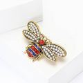 Alloy Pearl Bee Brooch For Elegant Women Clothing Accessories view 2