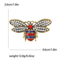Alloy Pearl Bee Brooch For Elegant Women Clothing Accessories view 4