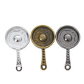 Zinc Alloy Frying Pan Egg Charm Pendant for DIY Necklace Bracelet Jewelry Making view 5