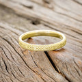 Japanese Korean Light Luxury Textured Metal Band Ring, Versatile Daily Commuter Pinky Ring view 2