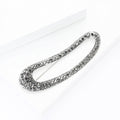 Alloy Rhinestone Oval Brooch Pin For Women's Apparel Decoration view 2