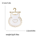 Alloy Enamel Apron Brooch Pin For Suits And Shirts view 6