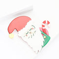 Acrylic Santa Claus Brooch Pin For Christmas Suit Decoration view 3