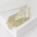 Alloy Rhinestone Diamond Tassel Brooch Pin For Women's Clothing view 3
