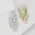 Alloy Rhinestone Diamond Tassel Brooch Pin For Women's Clothing view 1