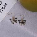 Elegant Enamel Butterfly Drop Dangle Alloy Hooks Korean Creative Fashion Women Earrings view 4