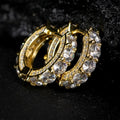 2024 Vintage Geometric Ear Cuff Earrings, European American Minimal Round Hip Hop Ear Jewelry view 2