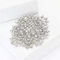 Alloy Rhinestone Brooch Luxury Palace Style Lapel Pin For Dresses view 2