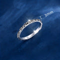 Vintage Carved Floral Vine Ring Antique Finish European Cross Border Fashion Finger Jewelry view 4