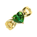 New Heart Inlaid Ring, Light Luxury Geometric Round Women's Finger Ring Anniversary Jewelry Gift view 5