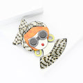 Acrylic Sunglasses Girl Brooch For Women Suit And Cardigan Decoration view 3
