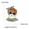 Acrylic Sunglasses Girl Brooch For Women Suit And Cardigan Decoration view 4