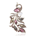 Alloy Rhinestone Phoenix Brooch Pin For Women's Suit And Coat view 5