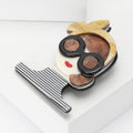 Alloy Acrylic Sunglasses Girl Brooch Pin For Suit Decoration view 2