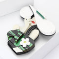 Acrylic White Flower Lady Brooch Pin For Women's Clothing Decoration view 3