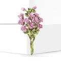 Alloy Enamel Rose Bouquet Brooch Pin For Elegant Women Apparel view 3