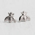 Realistic Cute Bee Stud Earrings For Women, Minimalist Fashion Jewelry Accessory Gift view 6
