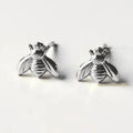 Realistic Cute Bee Stud Earrings For Women, Minimalist Fashion Jewelry Accessory Gift view 2