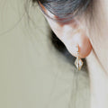 Geometric Design Drop Earrings For Women French Simple Round Zircon Dangle Earrings Fashion Jewelry view 3