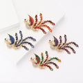 Alloy Enamel Phoenix Brooch For Women's Suits Shawls And Apparel view 1