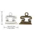 Zinc Alloy Charm Pendant No.030785 for DIY Necklace Bracelet Jewelry Making view 1