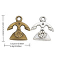 Zinc Alloy Rotary Telephone Charm Pendant for DIY Necklace Bracelet Jewelry Making view 1