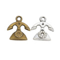 Zinc Alloy Rotary Telephone Charm Pendant for DIY Necklace Bracelet Jewelry Making view 4