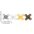 Zinc Alloy Chinese Knot Charm Pendant No.758884 for DIY Necklace Bracelet Jewelry Making view 1