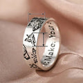 Trendy Engraved Butterfly Ring For Women Simple Creative Metal Fashion Finger Ring Accessory view 4