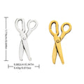 Zinc Alloy Scissors Charm Pendant No.389794 for DIY Necklace Bracelet Jewelry Making view 1