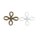 Zinc Alloy Chinese Knot Charm Pendant for DIY Necklace Bracelet Jewelry Making view 4