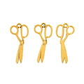 Zinc Alloy Hair Scissors Charm Pendant for DIY Necklace Bracelet Jewelry Making view 4