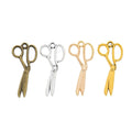 Zinc Alloy Hair Scissors Charm Pendant for DIY Necklace Bracelet Jewelry Making view 5