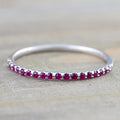 Hot Selling European American Simple Slim Ring, Micro Paved Versatile Fashion Ring For Women view 2